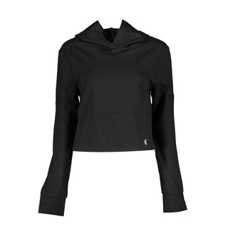 Nero Viscosa Damen-Sweatshirt