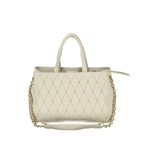 White Polyurethane Women's Bag