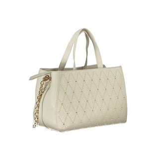 White Polyurethane Women's Bag