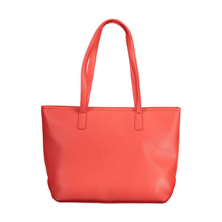 Rosso Poliuretano Damen Tasche