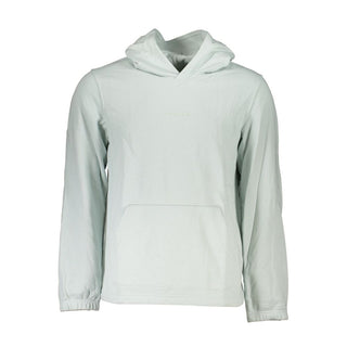 Green Cotton Men Sweater