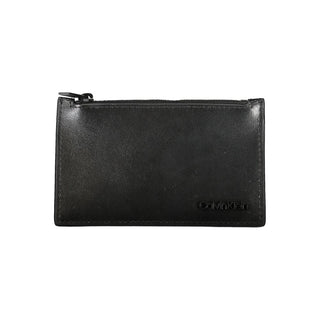 Cartera de hombre de cuero negro