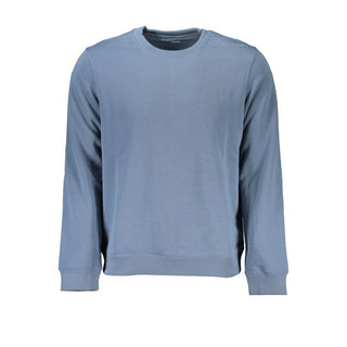 Sudadera azul de poliéster para hombre