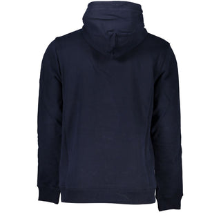 Blaues Baumwoll-Sweatshirt für Herren