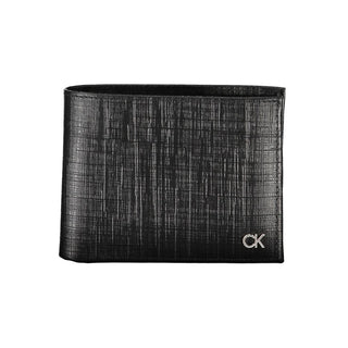 Cartera para hombre negra de cuero