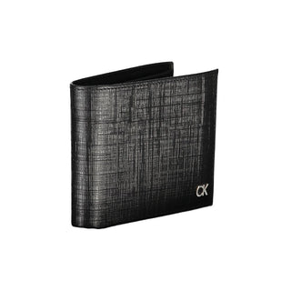 Cartera para hombre negra de cuero