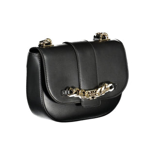 Nero Poliuretano Damenhandtasche