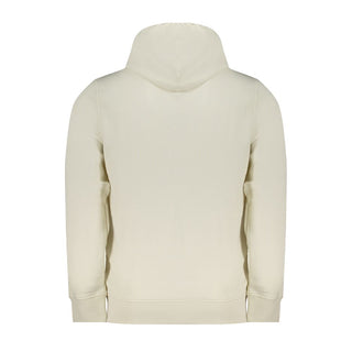 White Cotton Men's Sweatshirt
