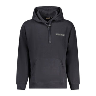 Black Cotton Men Sweater