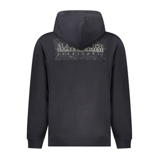 Black Cotton Men Sweater
