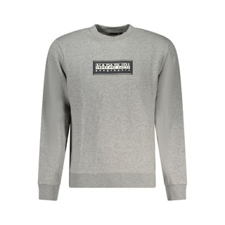 Graues Baumwoll-Herren-Sweatshirt