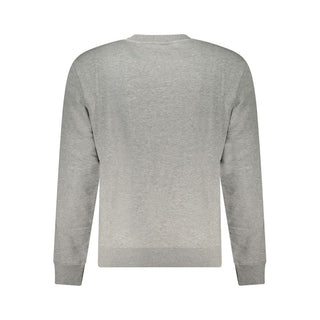 Graues Baumwoll-Herren-Sweatshirt