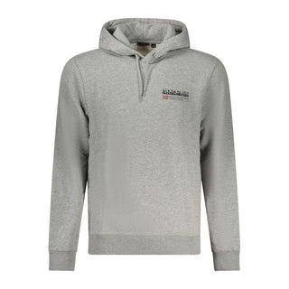 Grauer Herrenpullover aus Baumwolle