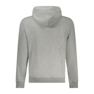 Grauer Herrenpullover aus Baumwolle