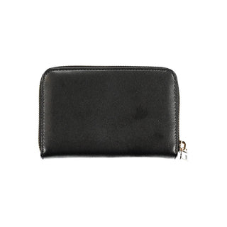 Cartera para mujer de poliuretano negro