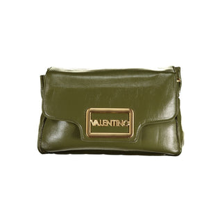 Bolso verde de poliuretano para mujer con correa ajustable