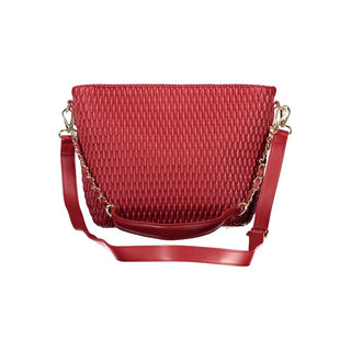 Rosso Damen-Polyurethan-Tasche mit verstellbarem Schultergurt