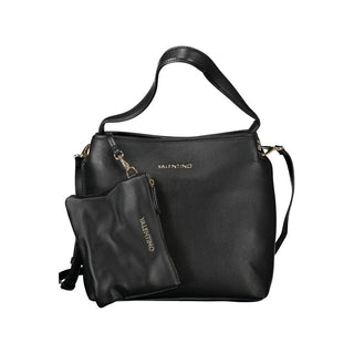 Black Polyurethane Women's Bag