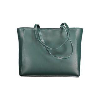 Bolso para mujer de poliuretano verde