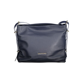 Blue Poliuretano Women's Bag with Shoulder Handle