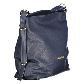 Blue Poliuretano Women's Bag with Shoulder Handle