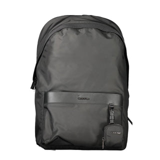 Mochila para hombre de poliéster negro