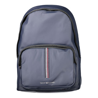 Mochila para hombre de poliuretano azul