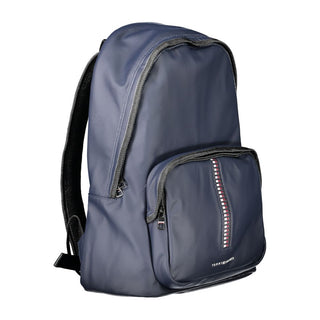 Mochila para hombre de poliuretano azul