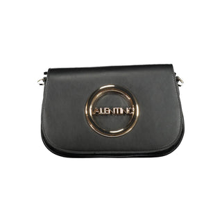 Bolso de mujer de poliuretano negro