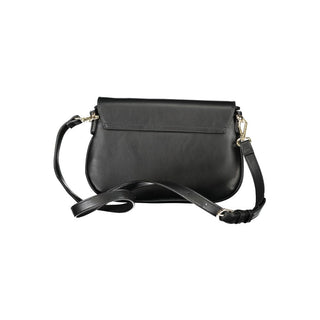Bolso de mujer de poliuretano negro