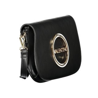 Bolso de mujer de poliuretano negro