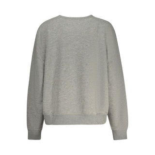 Graues Polyester-Damen-Sweatshirt