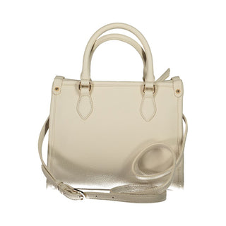 Beige Polyethylen-Handtasche