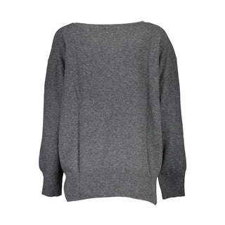 Nero Polyamid Damenpullover