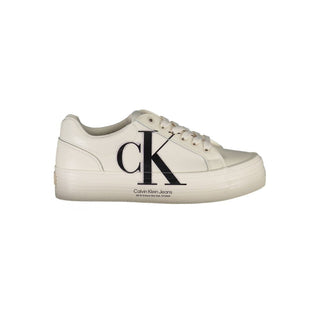 Weiße Leder-Sneaker für Damen