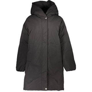 Schwarze Damenjacke aus Polyester