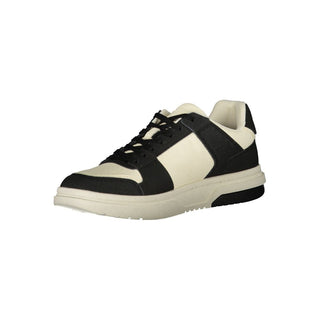 Schwarzer Herren-Sneaker aus Polyester