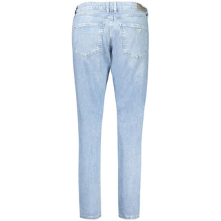 Azzurro Damen-Jeans aus Baumwolle