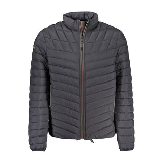Black Polyamide Men's Jacket