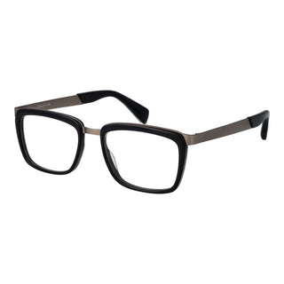 Brille aus schwarzem Acetat