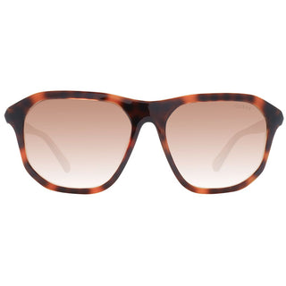 Braune Kunststoff-Sonnenbrille