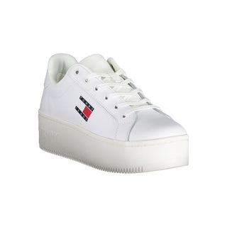 Bianco Leder Damen-Sneaker