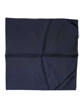 Dunkelblauer Seiden-Foulard für Herren