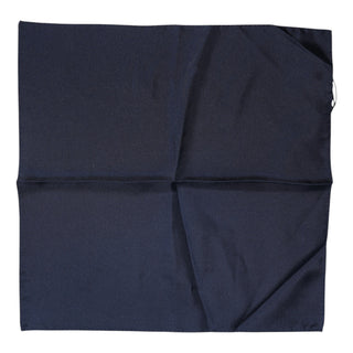 Dunkelblauer Seiden-Foulard für Herren