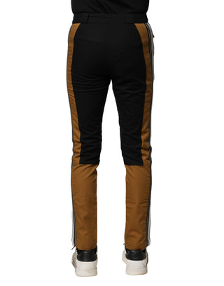 Pantalones ajustados multicolor de algodón para hombre