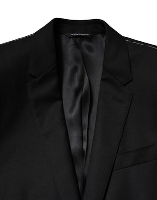 Blue MARTINI Wool Formal 2 Piece Suit