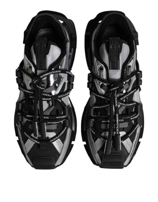 Multicolor Panelled Space Sneakers Shoes