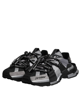 Multicolor Panelled Space Sneakers Shoes