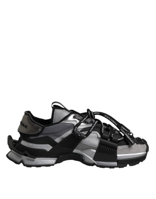 Multicolor Panelled Space Sneakers Shoes