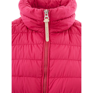 Fuchsiafarbener Polyamid-Blouson